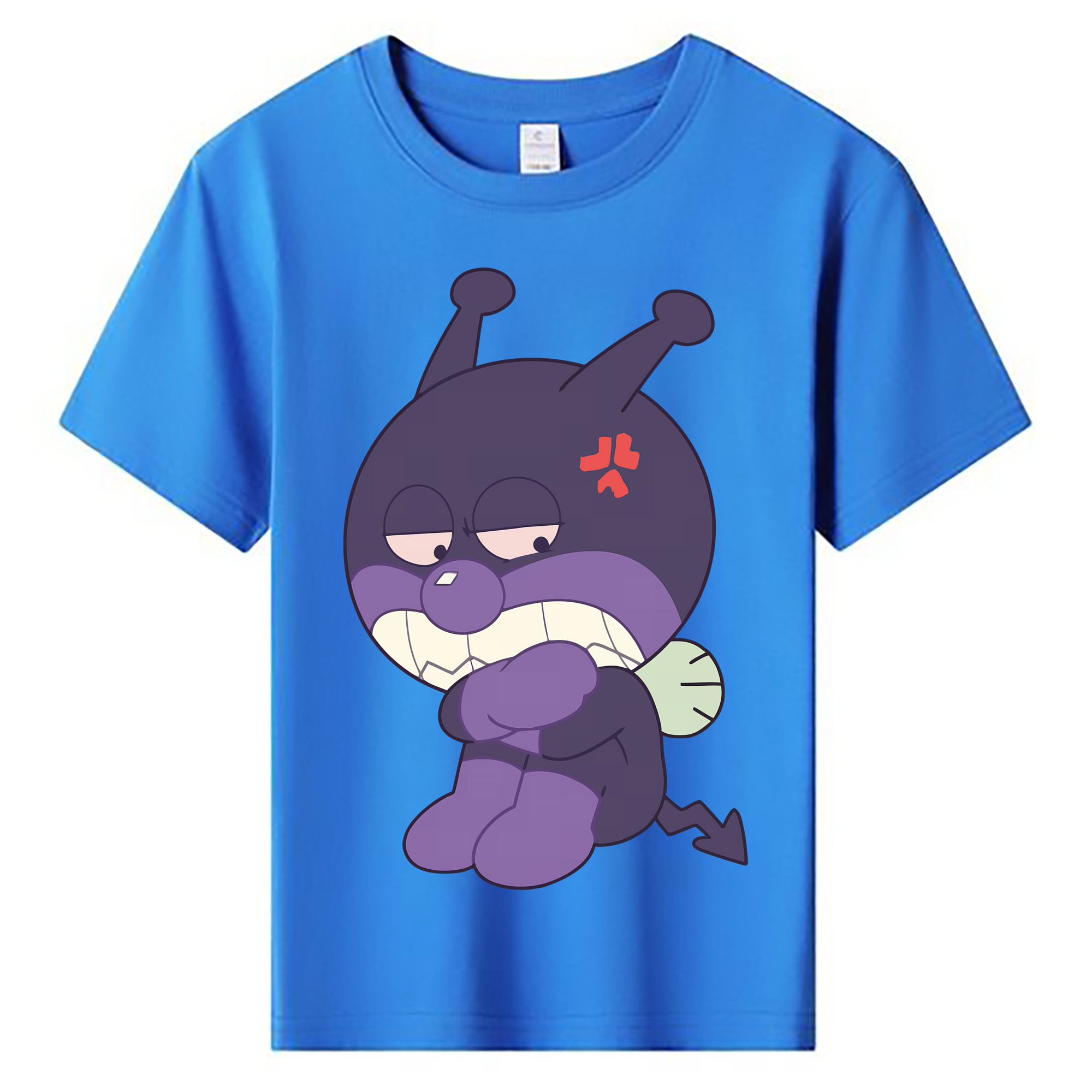 （画像用） アンパンマン Anpanman 綿100％キッズTシャツ（フロントプリント）